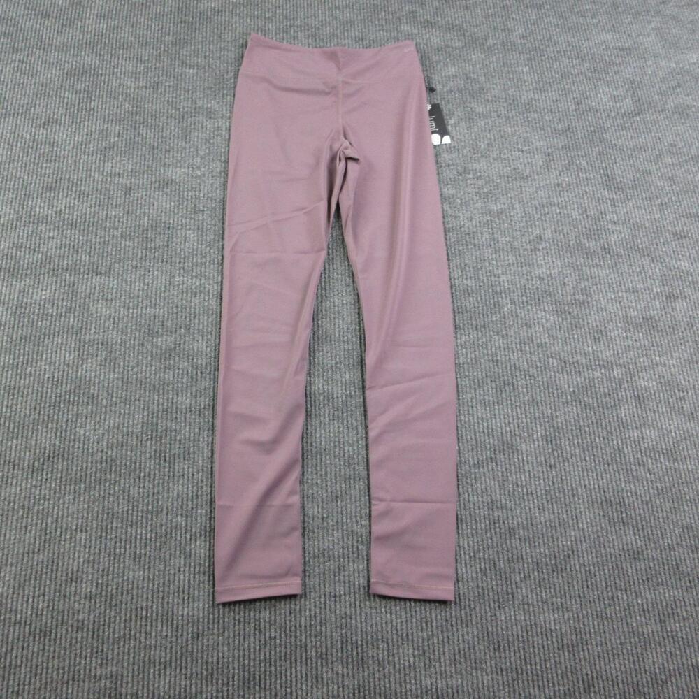 Lumi Collective Leggings Womens M Purple High Waist Slim Stretch 25x29.5* NWT